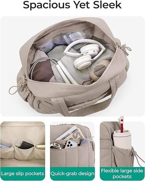 Comfortable Quilted Puffy Handbag For Women high quality